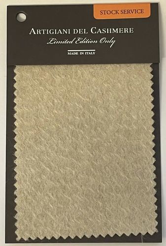 Tessuto per il design d'interni - NATURAL - ARTIGIANI DEL CASHMERE - per coperta / per plaid / a tinta unita