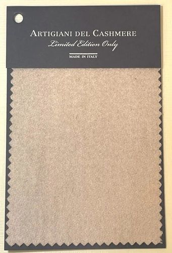 Tessuto per plaid - PARMA - ARTIGIANI DEL CASHMERE - per coperta / per il design d'interni / a tinta unita