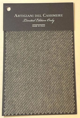 Tessuto per plaid - STORM - ARTIGIANI DEL CASHMERE - per coperta / per il design d'interni / a tinta unita
