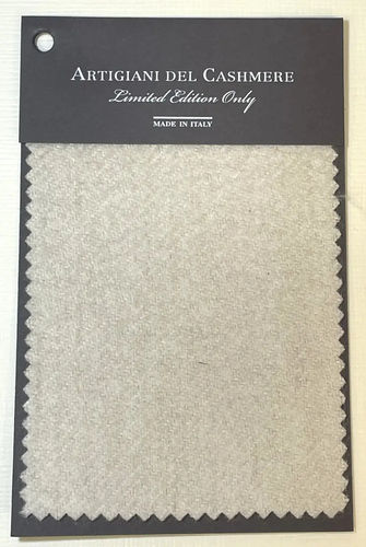 Tessuto per il design d'interni - LUNA - ARTIGIANI DEL CASHMERE - per coperta / per plaid / a tinta unita