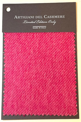 Tessuto per il design d'interni - FUXIA ZB - ARTIGIANI DEL CASHMERE - per coperta / per plaid / a tinta unita