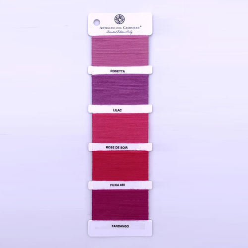 Tessuto per indumenti - PINK YARNS - ARTIGIANI DEL CASHMERE - per plaid / per coperta / per il design d'interni