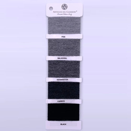 Tessuto per plaid - GREY YARNS - ARTIGIANI DEL CASHMERE - per coperta / per il design d'interni / a tinta unita