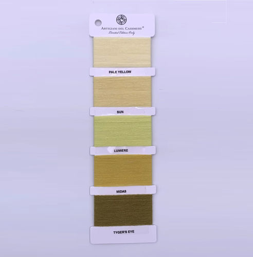 Tessuto per plaid - YELLOW YARNS - ARTIGIANI DEL CASHMERE - per coperta / per il design d'interni / a tinta unita