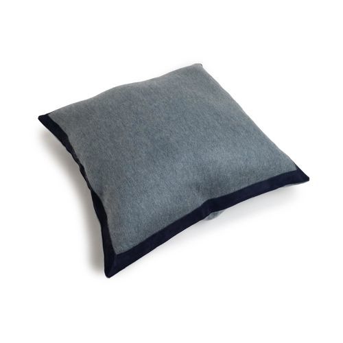 Cuscino quadrato - CLS/CUSCSDC/996 - ARTIGIANI DEL CASHMERE - a tinta unita / blu / personalizzabile