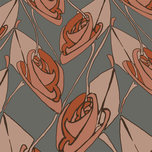 Tessuto da tappezzeria - ROSEYN DRAPPAL - Loome Fabrics - per tende a rullo / per tende / a fiori