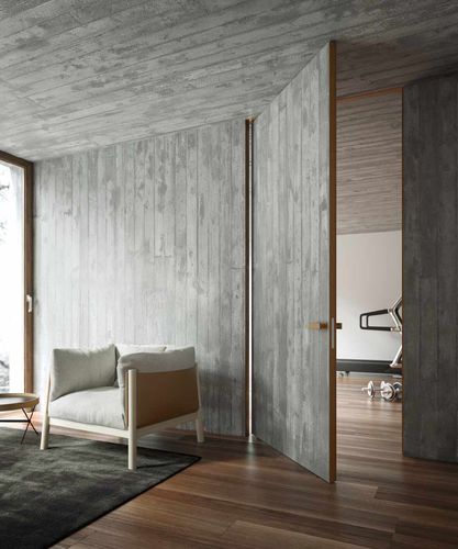 Porta da interno - MATERICA - adielle srl - in legno / in metallo / in resina
