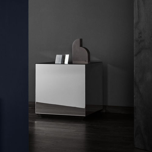 Consolle contemporanea - SPECULUM - AYTM - in vetro / con specchio / per uso residenziale