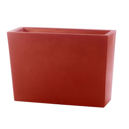 Fioriera in plastica - VAS-.SIO-CAL-050 - FUSAROMARIOSRL - trapezoidale / in altezza / contemporanea