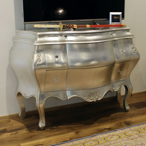 Cassettone con piedi alti - ANGELA - ORSITALIA - in stile francese / in legno laccato / in legno massiccio