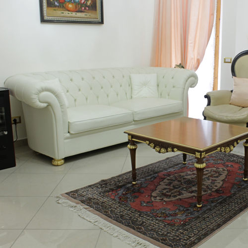 Divano letto - SWING - ORSITALIA - chesterfield / da sala / per yacht