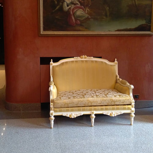 Divano in stile Luigi XVI - IMPERO - ORSITALIA - da sala / per yacht / in velluto