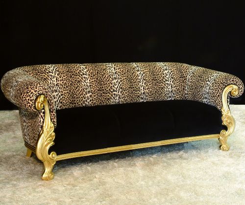 Divano design nuovo barocco - QUEEN  - ORSITALIA - in velluto / in cotone / in lino