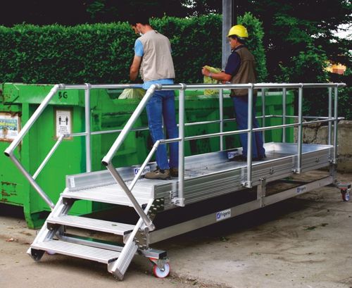 Piattaforma da lavoro - 7800 - Frigerio Carpenterie - da giardino / modulare