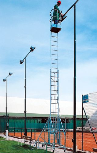 Scala professionale da lavoro - 1913 - Frigerio Carpenterie - telescopica / da appoggio / in metallo
