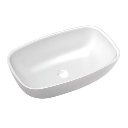 Lavabo da appoggio - RISATA - Livingstone Baths - in composito / rettangolare / contemporaneo