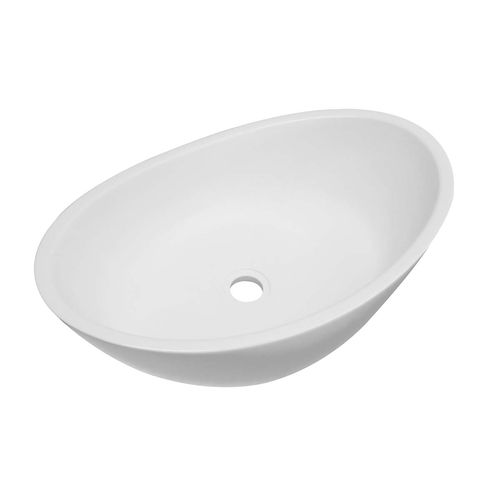 Lavabo da appoggio - GEMELLI  - Livingstone Baths - in composito / organico / contemporaneo
