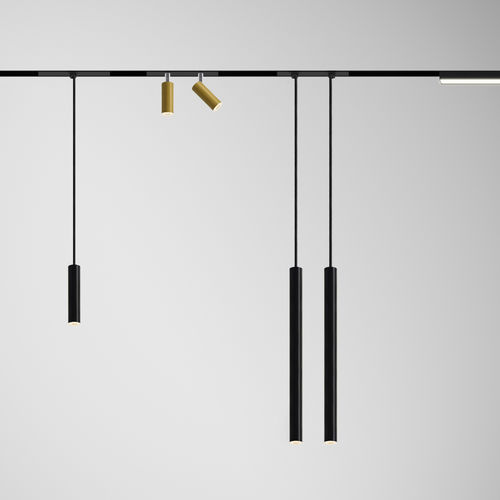 Faretti a binario LED - GLAM 48v - INDELAGUE | ROXO Lighting - tondo / cilindrico / in alluminio estruso