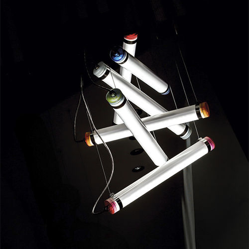 Luce a sospensione - TTP 70 COLOUR  - INDELAGUE | ROXO Lighting - LED / rotonda / tubolare