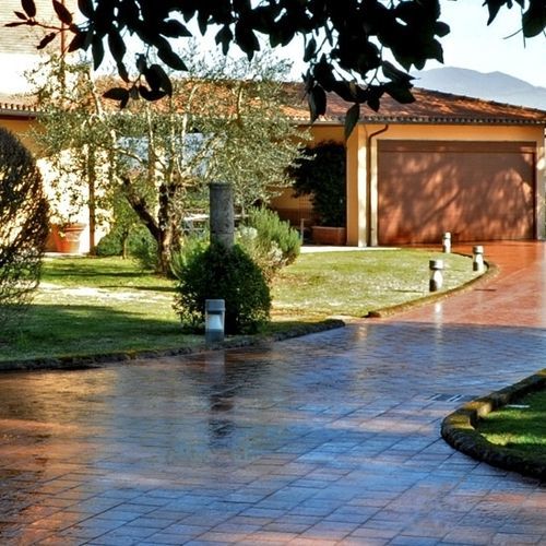 Pavimentazione in quarzo - MASSELLO ETRUSCO - Giulioli Pavimenti - in basalto / in cemento / da esterno