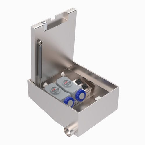 Dissuasore unità di terra - TYPE 7 - Kent Stainless - per pedoni / di distribuzione elettrica / a scomparsa