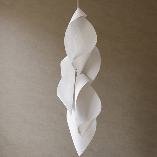 Tessuto per controsoffitto - SHELL  - Okko Design AB - a tinta unita / con motivi geometrici / in canapa