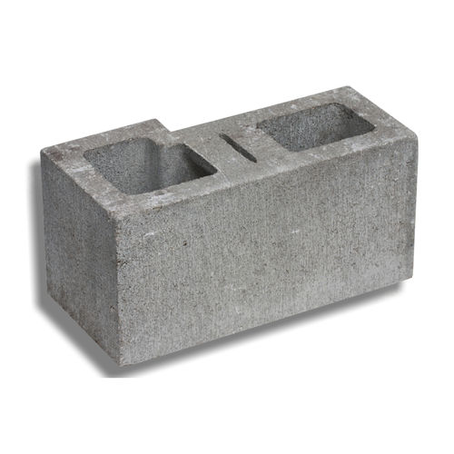 Blocco di calcestruzzo forato - 5-15 A/B - KB BLOK - per muro portante / ad alta resistenza / d'angolo