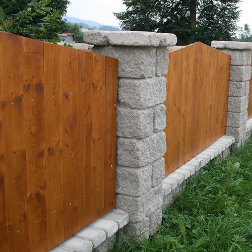 Recinzione a sbarre - SM - KB BLOK - da giardino / in legno