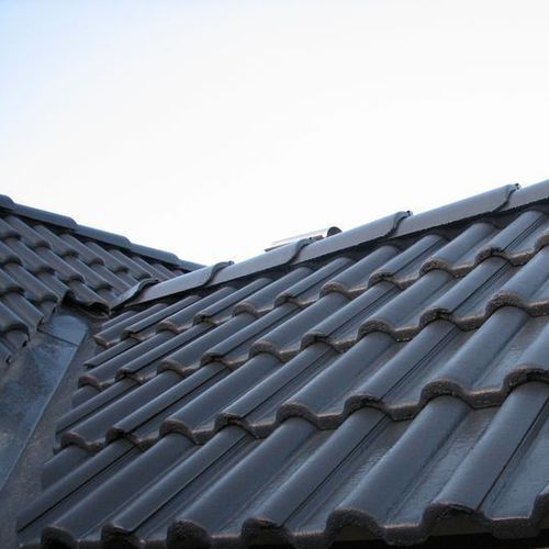 Tegola a incastro - SELSKA - KB BLOK - in calcestruzzo / nera / marrone