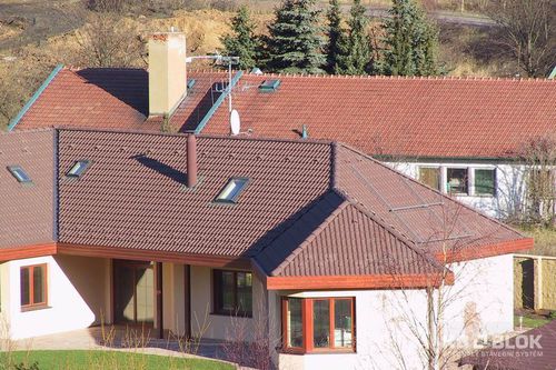 Tegola curva - SELSKA - KB BLOK - in calcestruzzo