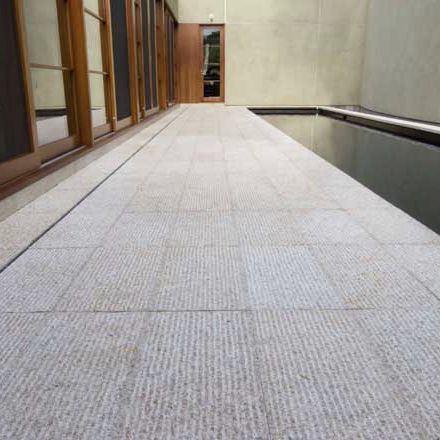 Piastrella in granito - TILES : SILVER GREY - DVTSTONE - fiammata / sabbiata / liscia
