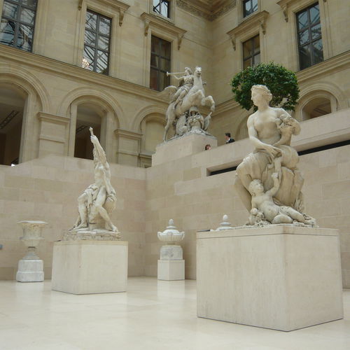 Rivestimento di facciata in calcare - LOUVRE MUSEUMS PEDESTALS - Luget - finitura naturale / beige