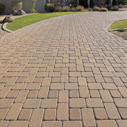 Pavé in pietra - Appian Rec & Sq - ACKER STONE - da esterno / per terrazza / liscio