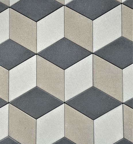 Pavé in pietra - Tetragon - ACKER STONE - da esterno / liscio / colore personalizzabile