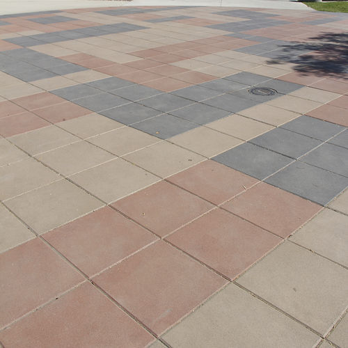 Lastricato in pietra - 24 x 24 - ACKER STONE - da esterno / liscio / colore personalizzabile