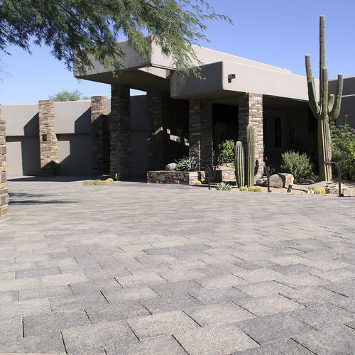Pavé in pietra - 12 x 12 - ACKER STONE - da esterno / liscio / a rilievo