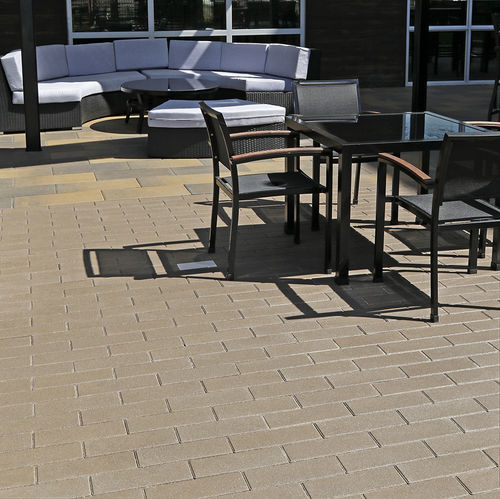 Pavé in pietra - 4 x 12 - ACKER STONE - da esterno / per terrazza / liscio