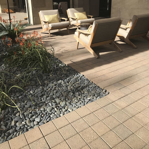 Pavé in pietra - 6 x 6 - ACKER STONE - da esterno / per terrazza / liscio