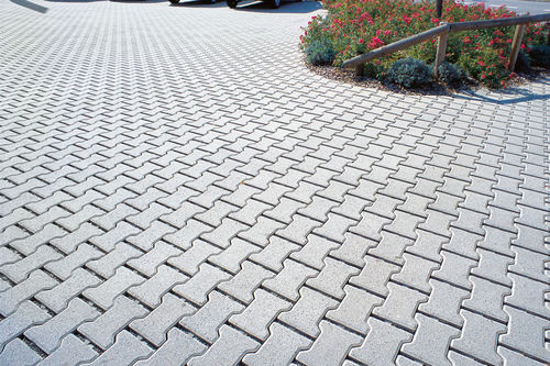 Pavé in calcestruzzo - OPTIDRAIN  - UHL - permeabile / carrabile / per spazio pubblico