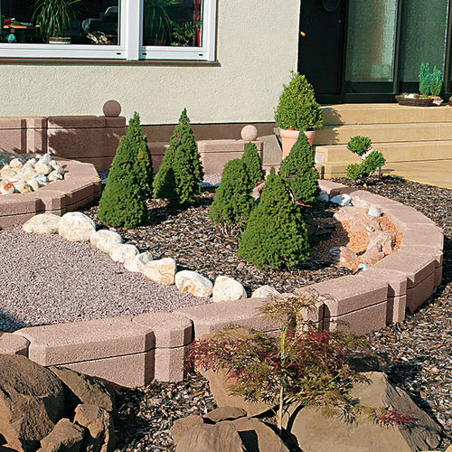 Bordura da giardino - FLEXUR  - UHL - in calcestruzzo / altre forme