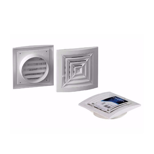 Griglia di ventilazione in ABS - TER30-714 series - DAKOTA - quadrata / bianca / regolabile