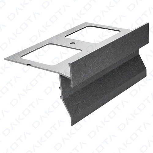 Profilo di finitura in alluminio - PRO21 series - DAKOTA - per angolo esterno / grigio