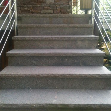 Rivestimento per scalino in pietra - EURO PORFIDI - in porfido