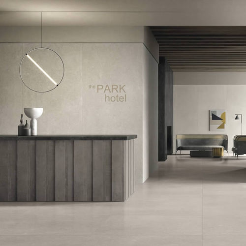 Lastra in pietra in gres porcellanato - ELEGANCE OPAL - KRONOS CERAMICHE - per pavimento / per facciate / per stanza da bagno