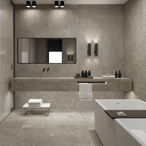 Piastrella in gres porcellanato - TAUPE ELEGANCE - KRONOS CERAMICHE - opaca / lucida / finitura naturale