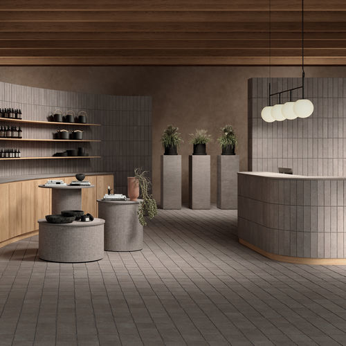 Piastrella in gres porcellanato - LIMO - KRONOS CERAMICHE - bentonitica / levigata / finitura naturale