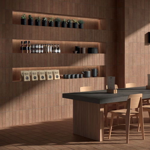 Piastrella in gres porcellanato - MATTONE - KRONOS CERAMICHE - bentonitica / levigata / finitura naturale