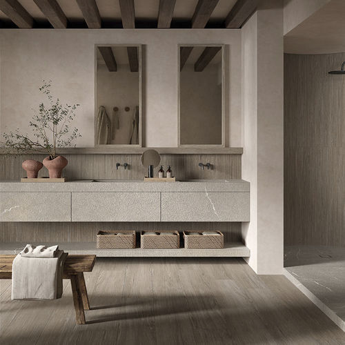 Piastrella in legno - MUSK - KRONOS CERAMICHE - finitura naturale / da interno / da bagno