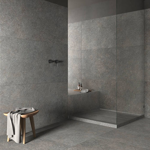 Piastrella in gres porcellanato - PORFIDO - KRONOS CERAMICHE - finitura naturale / 3D / da interno