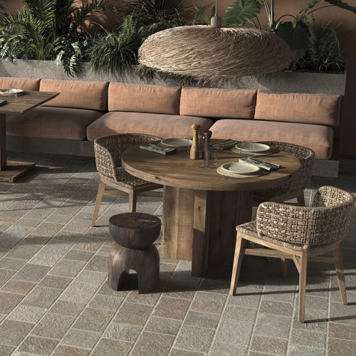 Lastricato in gres porcellanato - PORFIDO - KRONOS CERAMICHE - da esterno / da interno / per terrazza